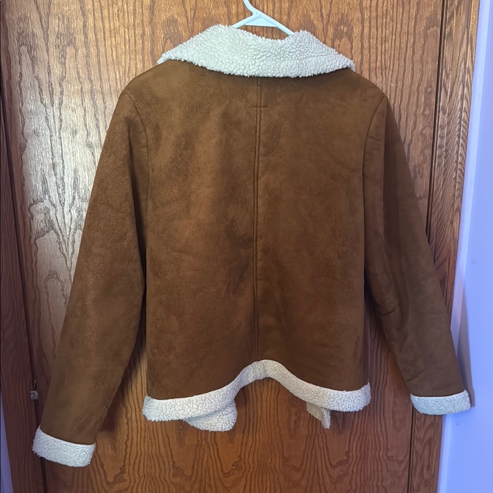 Brown Shearling Jacket - image 2